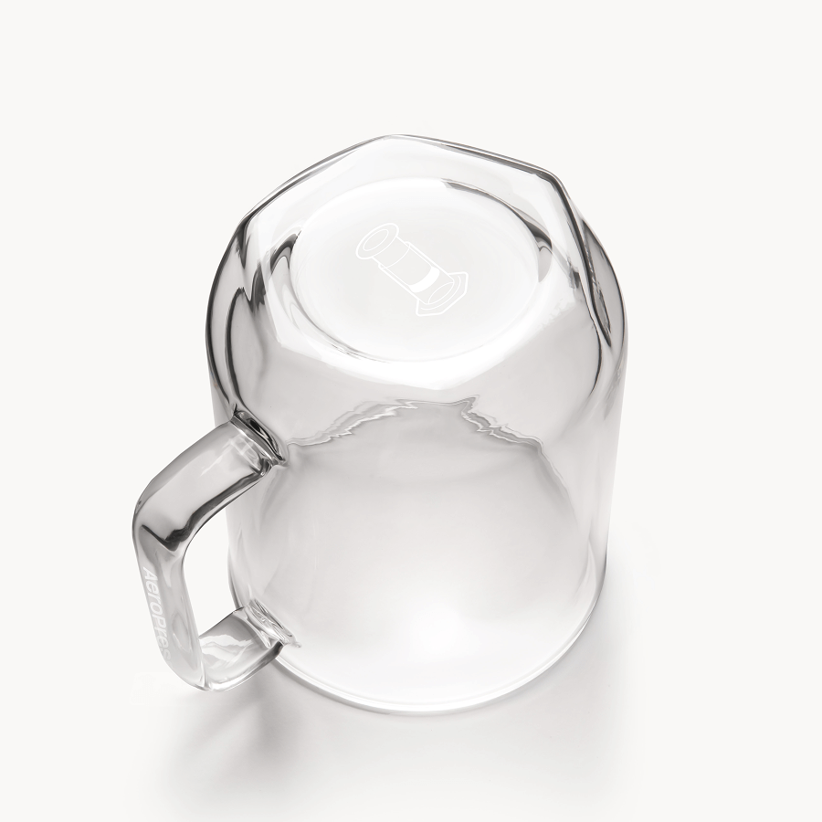 AeroPress Double Wall Glass Coffee Mug - 2 Pack