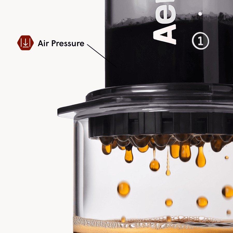 AeroPress Coffee Maker - Clear & Colors