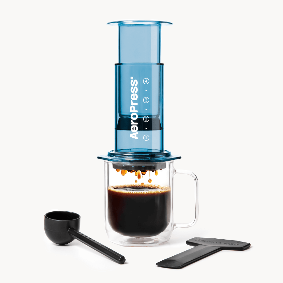 AeroPress Coffee Maker - Clear & Colors