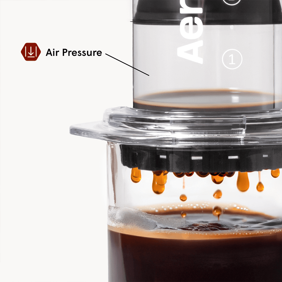 AeroPress Coffee Maker - Clear & Colors