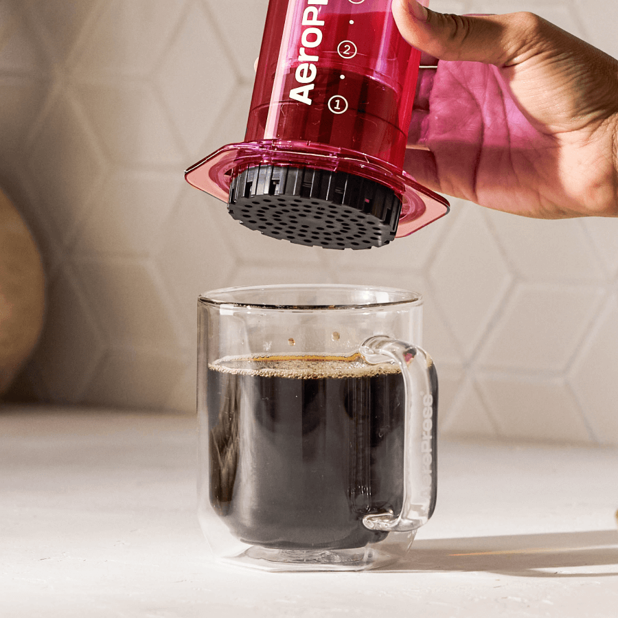 AeroPress Coffee Maker - Clear & Colors