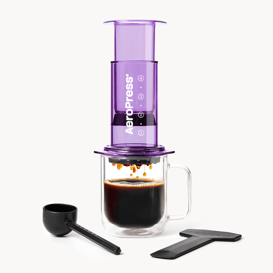 AeroPress Coffee Maker - Clear & Colors