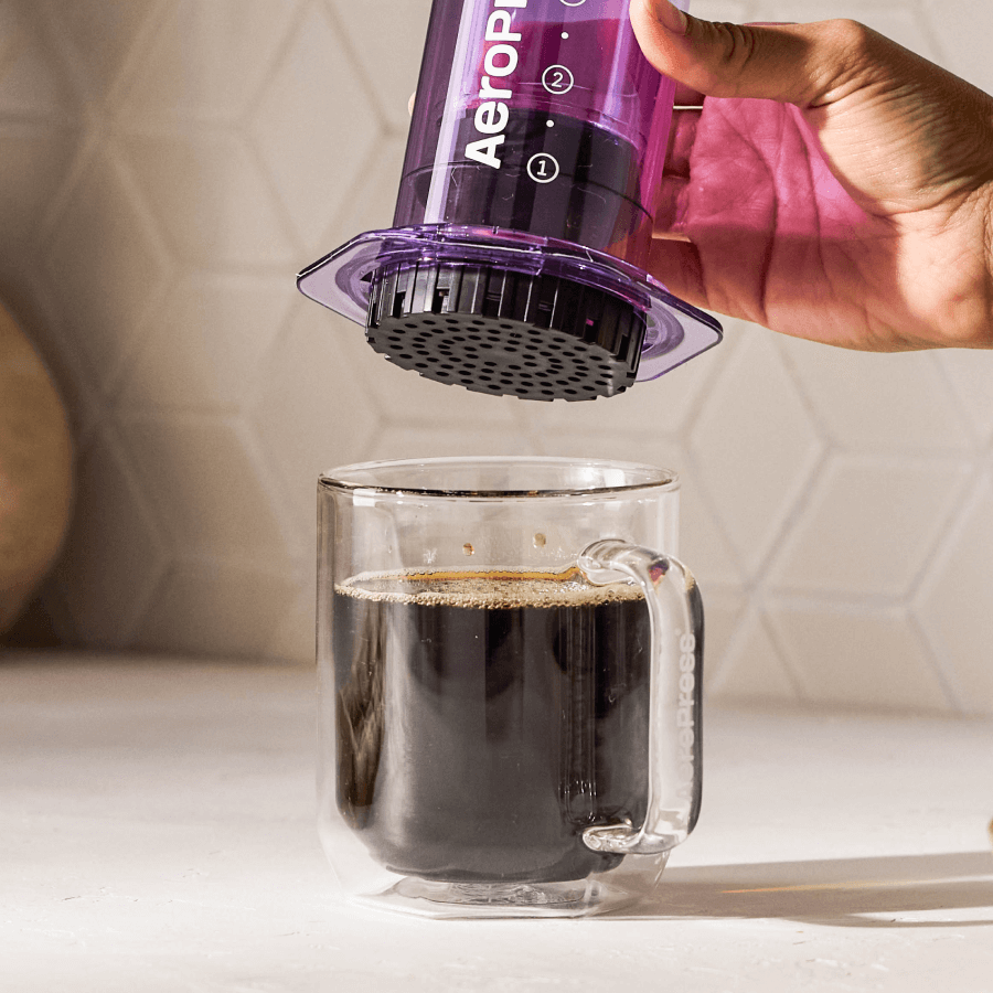 AeroPress Coffee Maker - Clear & Colors