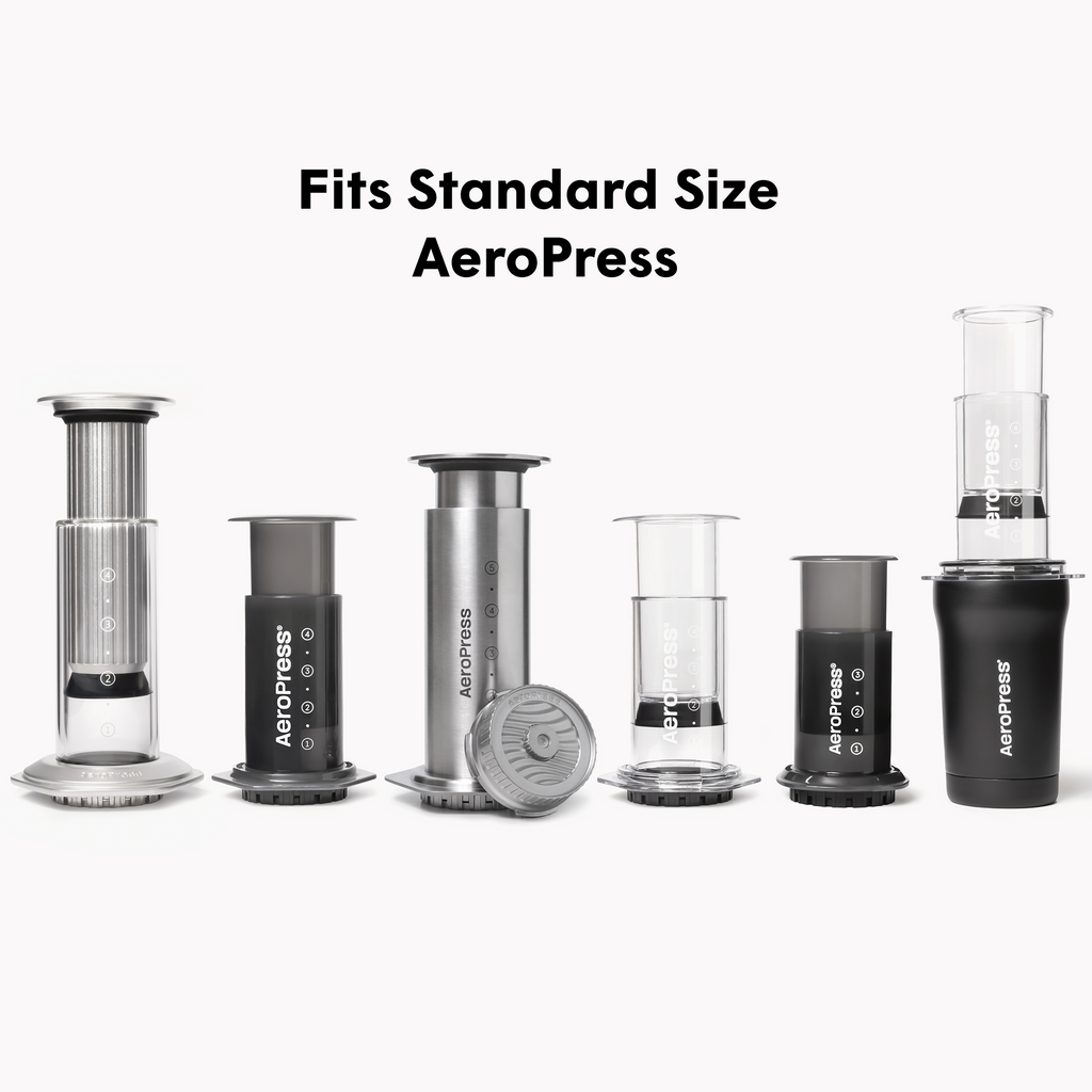 AeroPress Flow Control Station – Stainless Steel