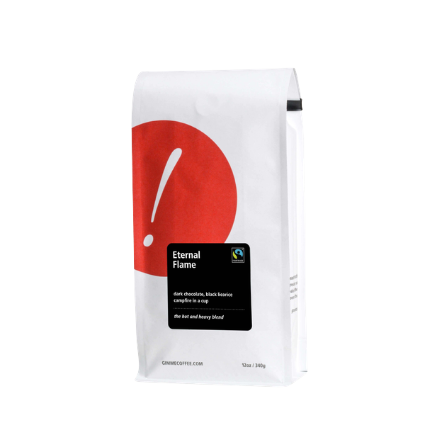 Eternal Flame Fairtrade Dark Roast 12 oz